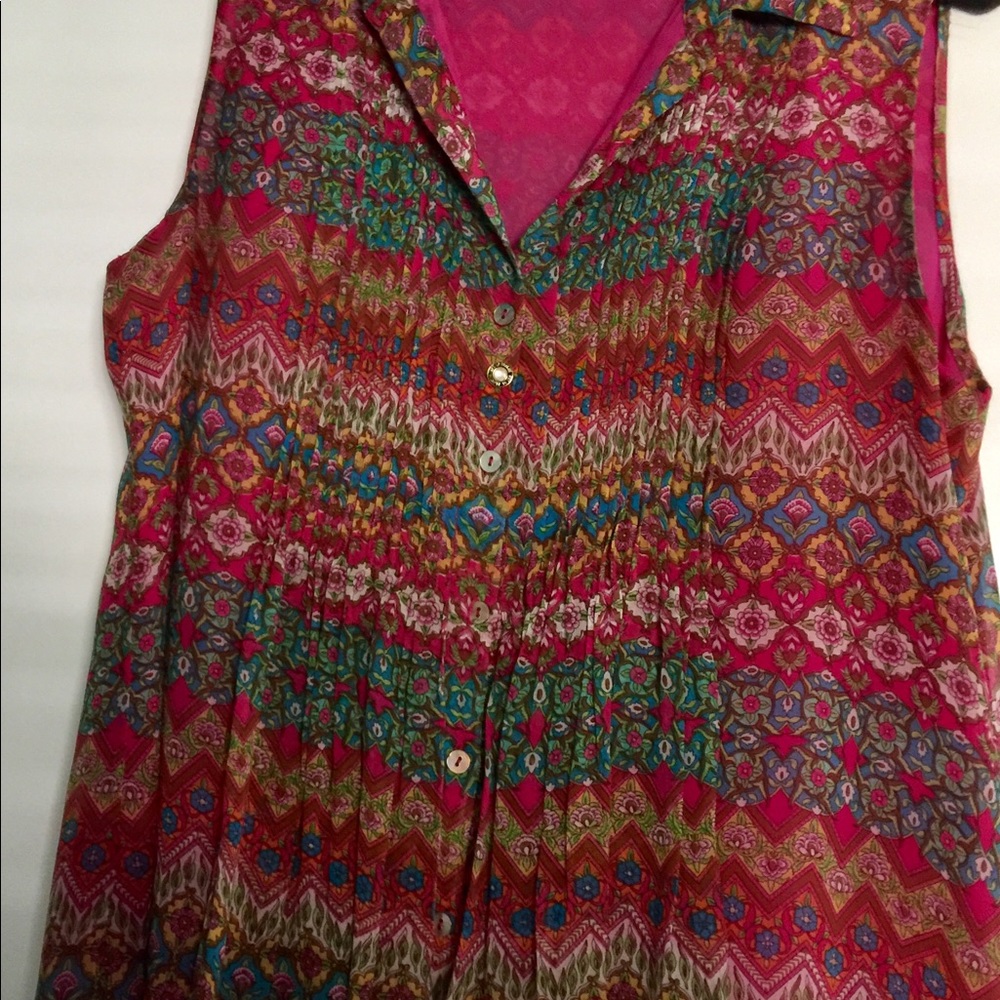 DVF SILK TOP